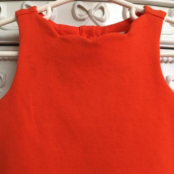 Beautiful JANIE AND JACK Fall scalloped dress - Picture 2 of 5